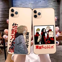 tokyo revengers avengers manjiro sano phone cover for iphone 11 12 13 pro max x xr xs max 7 8 plus 13mini soft silicone tpu case