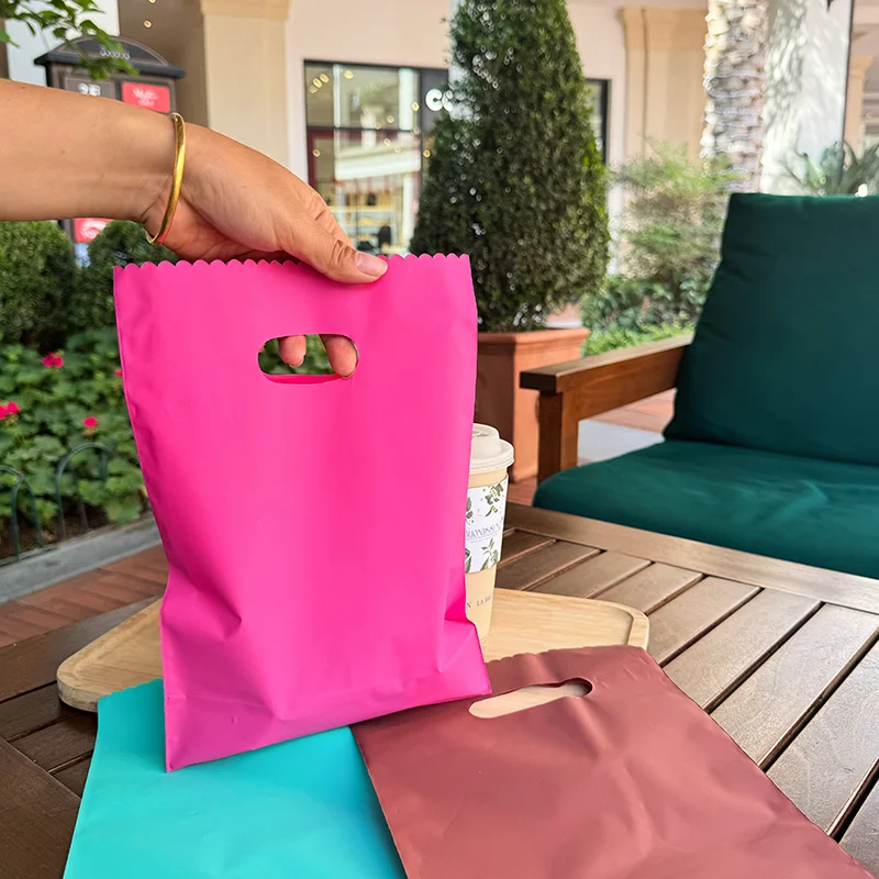 

Пластиковые пакеты-тоуты с логотипом, 50 шт