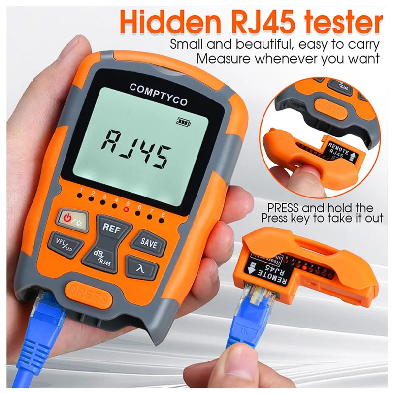 Компактный оптический измеритель мощности COMPTYCO AUA-M70 4 в 1 Визуальный дефектоскоп