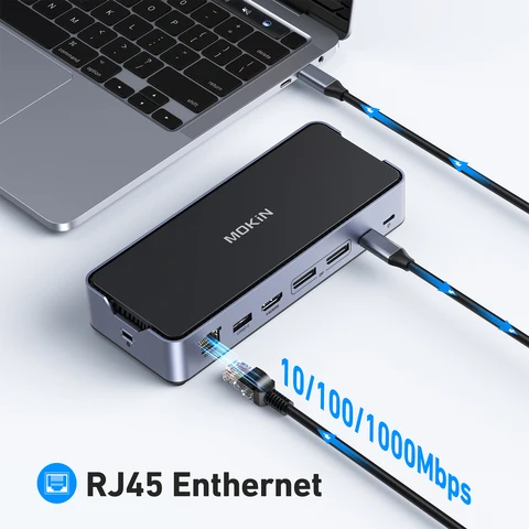 MOKiN Док-станция 15 в 1 для MacBook