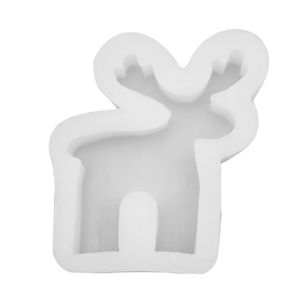 

Mold Silicone Baking Molds Deer Christmas Fondant Animal Making Chocolate Diy Mould Biscuit 3D Resin Epoxy Shaped Fawn Ice Cube