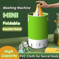 large capacity folding mini washing machine underwear underpants sterilization special small socks washing artifact voltage 220v
