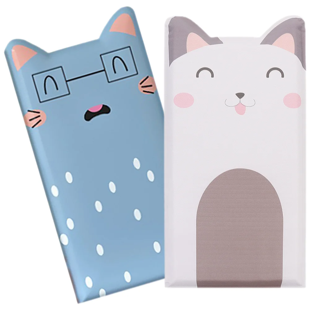

Anti-collision Wall Stickers Decals Kids Room 3D Animal Cat Decor Self-adhesive