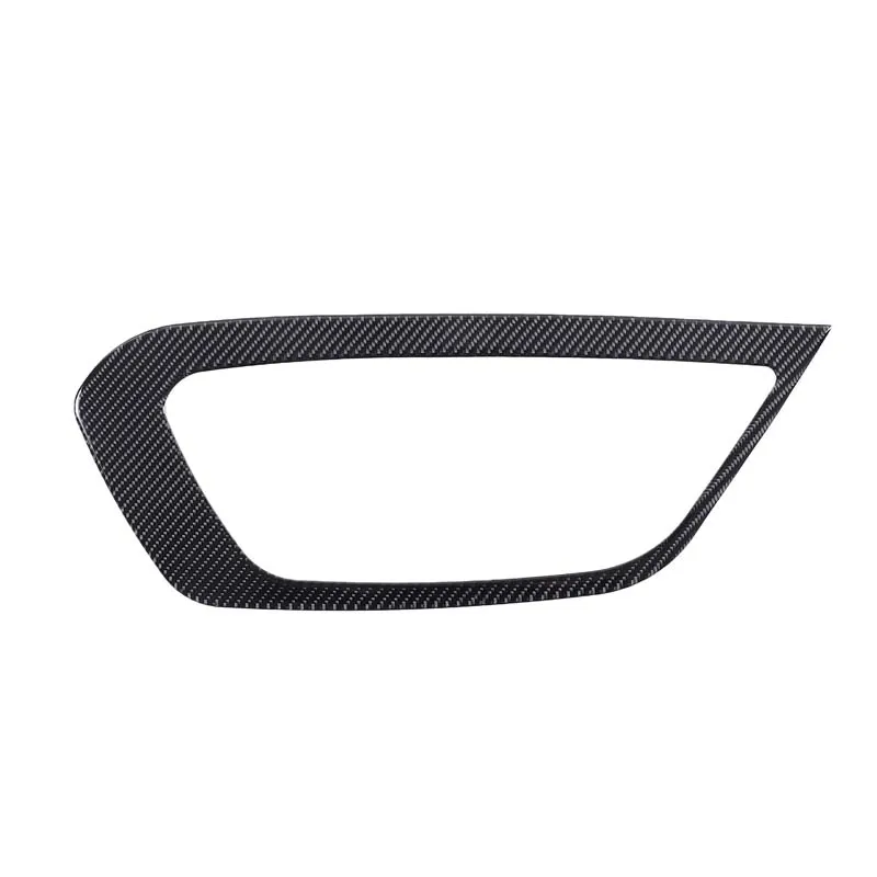 

For Nissan Titan 2016-2023 Car Center Console Side Panel Decorative Sticker Soft Carbon Fiber Interior Accessories 2 Pcs