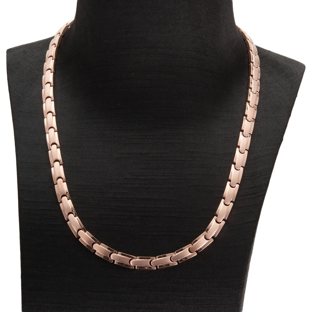 Титановое магнитное ожерелье Wollet для мужчин и женщин ювелирные изделия в подарок