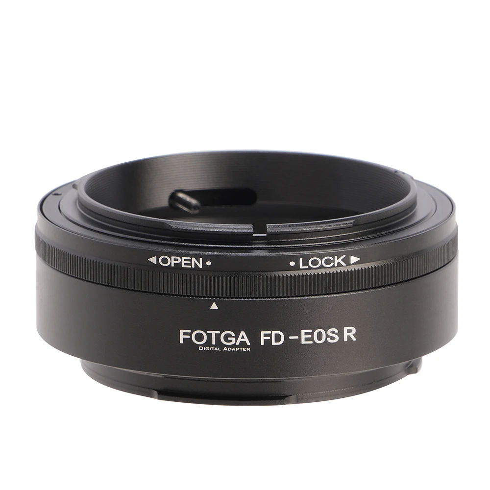 Фото Адаптер объектива FOTGA, кольцо-переходник для объектива Canon FD, крепление R RF, серия R R R3 RP R5 R6 Mark II R5C R7 R10, зеркальные камеры №2