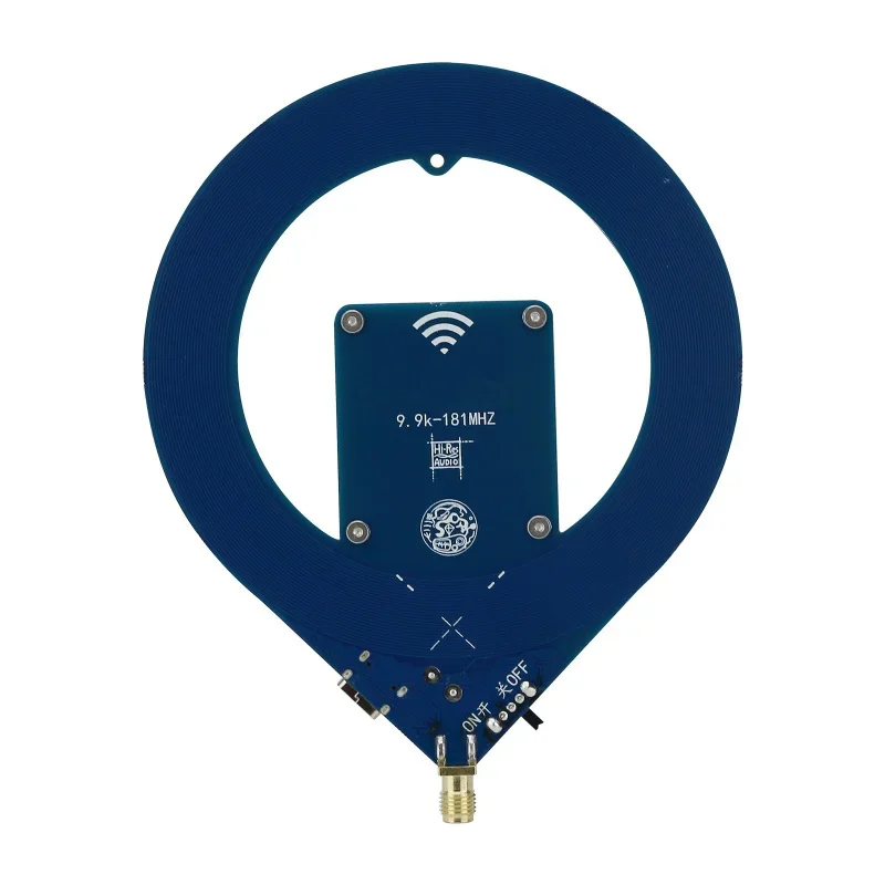 Мини-активная антенна 10 кГц-180 МГц LW/MW/SW/FM авиационная портативная петлевая с