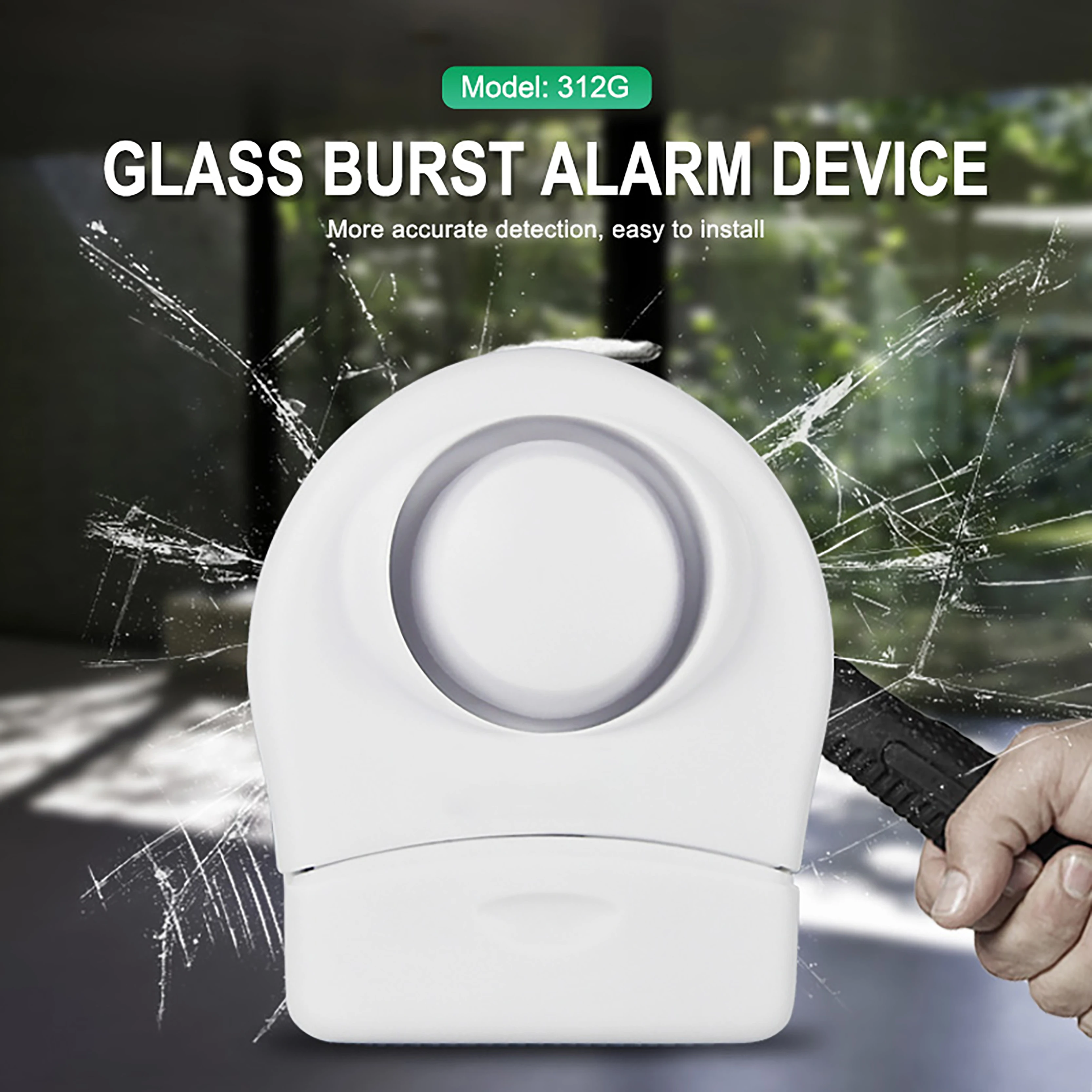 Дверь окно стекло Индукционная дверь и сигнализация беспроводная Лампа