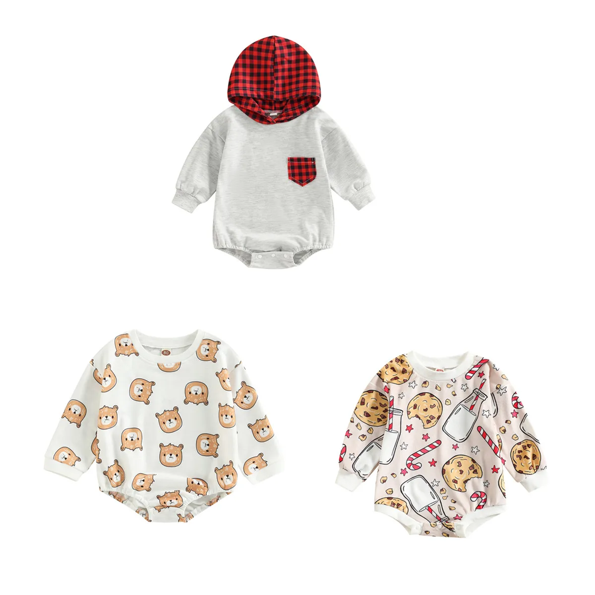 

Свитшот с длинным рукавом для новорожденных