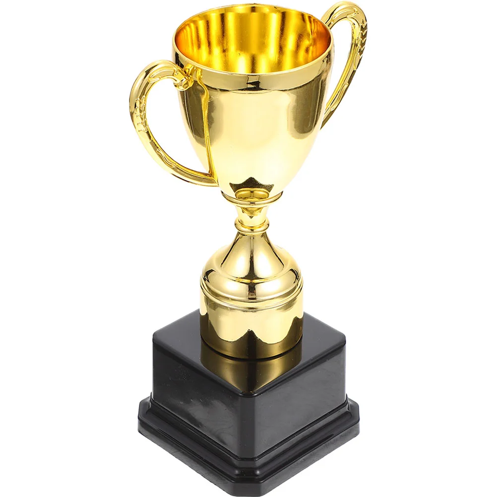 

Children's Small Trophy Gold Trophies Prop Exquisite Award Party Favors Delicate Prize Plastic Kid Competitions Mini Toy