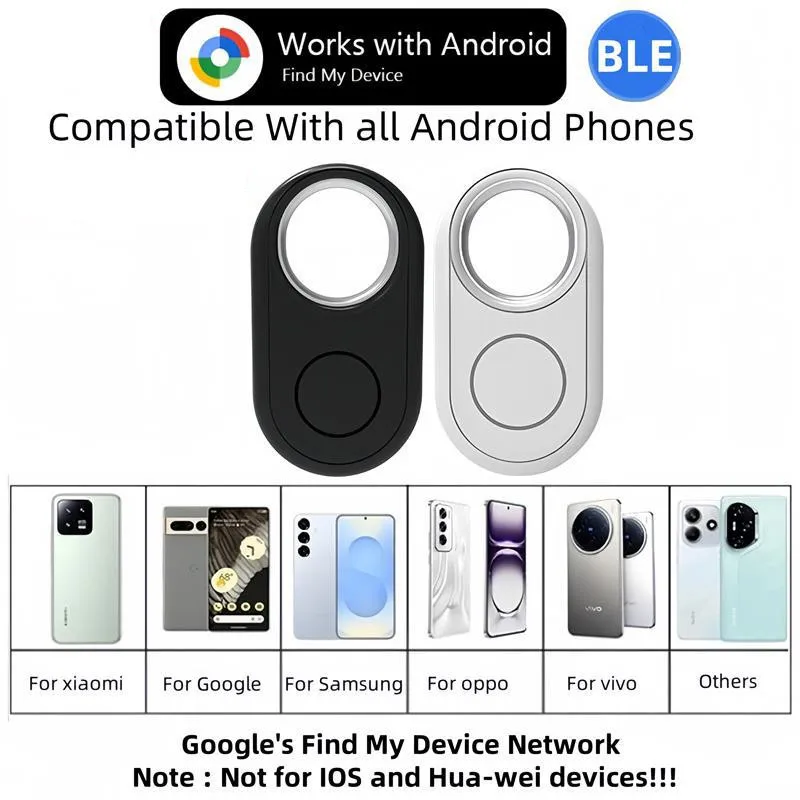 Фото Теги воздушного трекера Android Bluetooth-трекер Смарт-тег работает с Google Find Hub Приложение для отслеживания локатора Устройство поиска предметов для ключей №2
