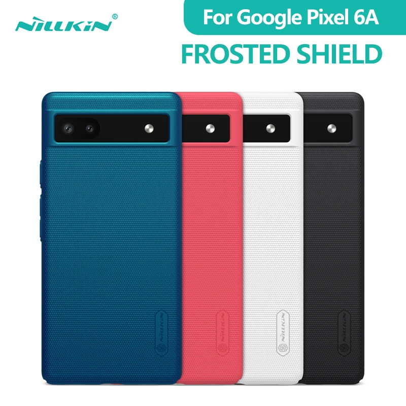 

NILLKIN For Google Pixel 6A Case Frosted Shield Shockproof Hard PC Matte Protection Cover For Google Pixel 6a Shell