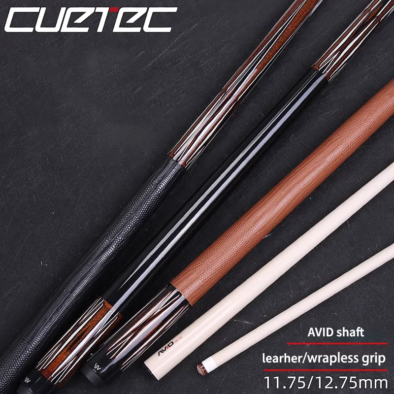 CUETEC Бильярдный кий Бильярдные кии Stick AVID Proof Series Кожаная ручка Супер прямой конус