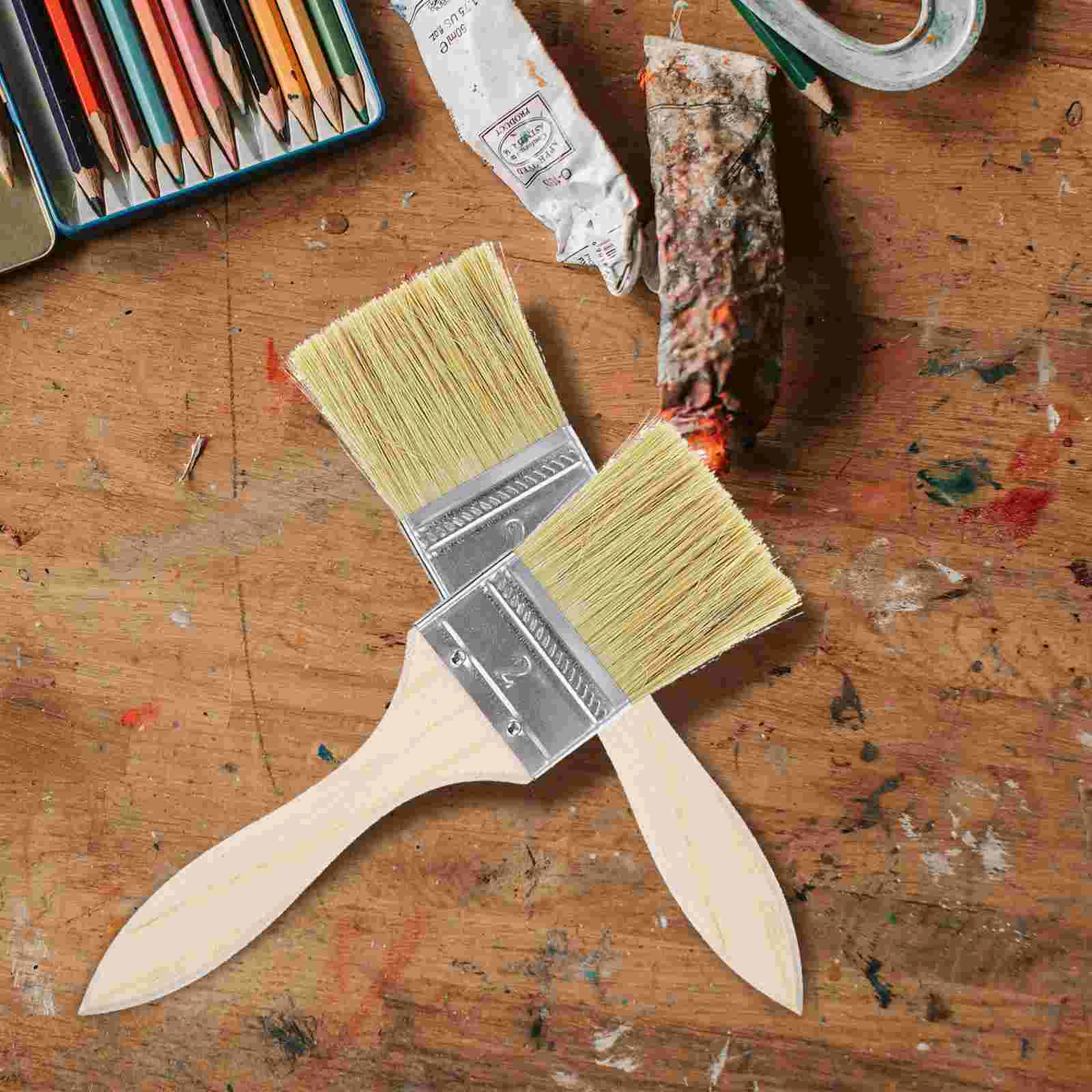 Меловые щетки прочная деревянная ручка щетина Премиум инструмент для мелкировки