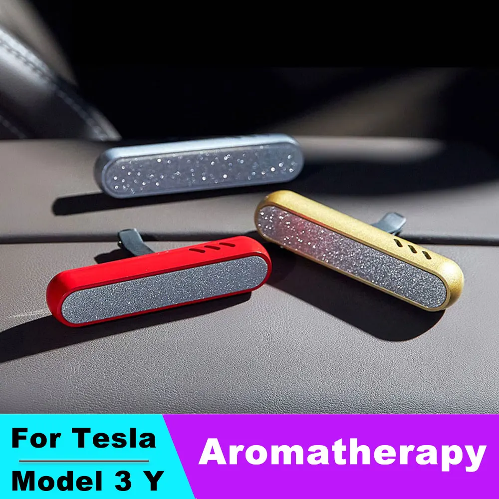 Освежитель воздуха для Tesla Model 3 Y 2017-2022 2023 освежитель автомобиля ароматный запах