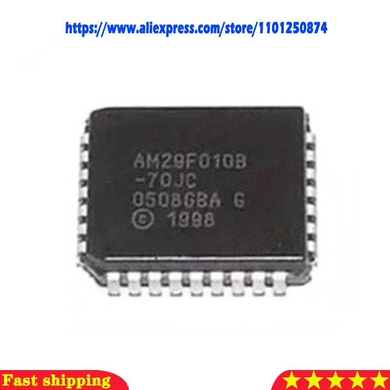 1 шт. AM29F010-120JC AM29F010-120JI AM29F010-90JC AM29F010 PLCC-32