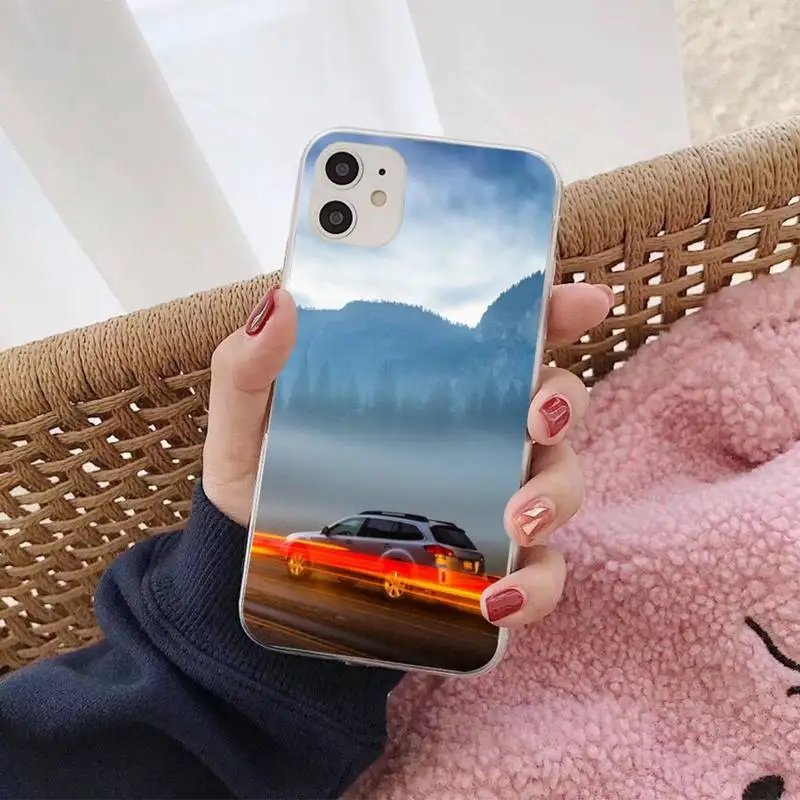 Чехол для телефона MaiYaCa с изображением спортивного автомобиля и пейзажа iPhone 11 12 13
