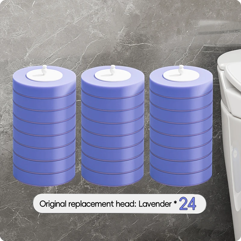 Одноразовая щетка для унитаза, сменная насадка для удаления запаха, набор для чистки, бытовые одноразовые чистящие средства