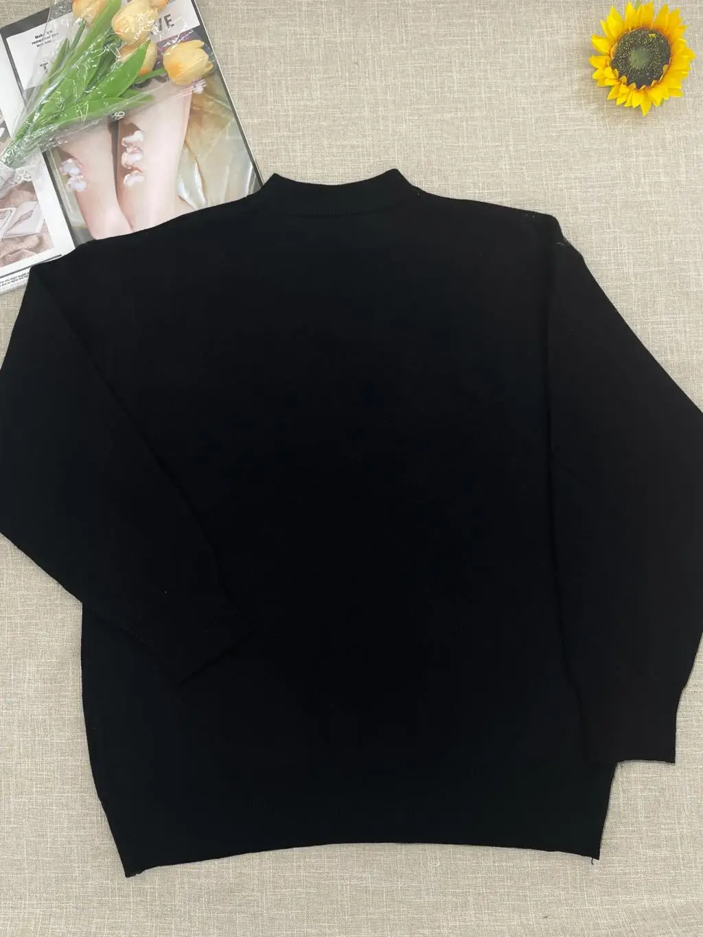 Мужской свитер в стиле панк и готика свободные пуловеры с длинными рукавами