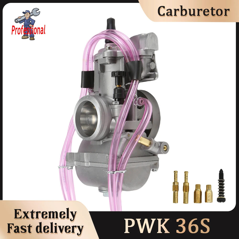 Фото Карбюратор мотоцикла PWK36S 36 мм для Keihin PWK 36S 38S AG Air Striker 125-300CC Kawasaki KTM ATV Quad Scooter №1
