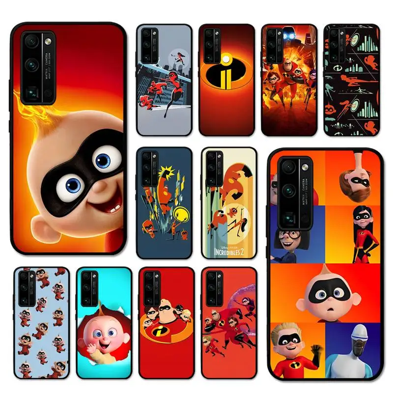 

Disney The Incredibles Phone Case for Huawei Honor 10 i 8X C 5A 20 9 10 30 lite pro Voew 10 20 V30