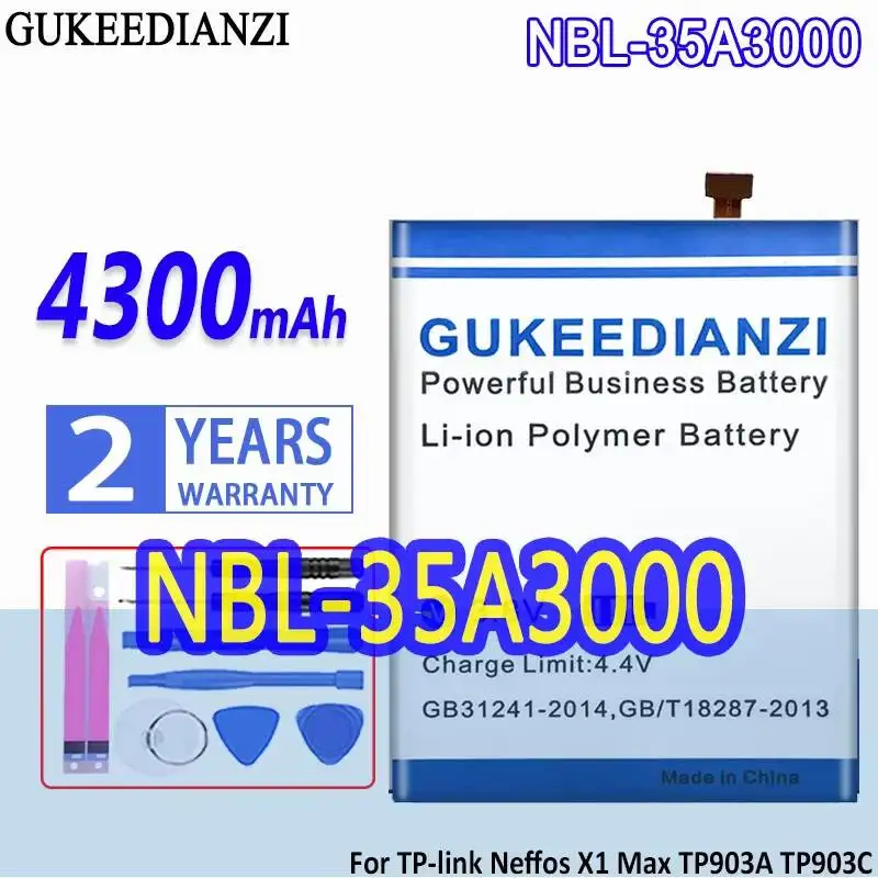 Фото Аккумулятор для TP-Link Neffos 32GB C5 C7 c7a c7s c9a c9s X1 x1max X20 y5s Max Plus Lite Pro Nbl-38A2250 Nbl-35B3000 Nbl-38A2500 №4