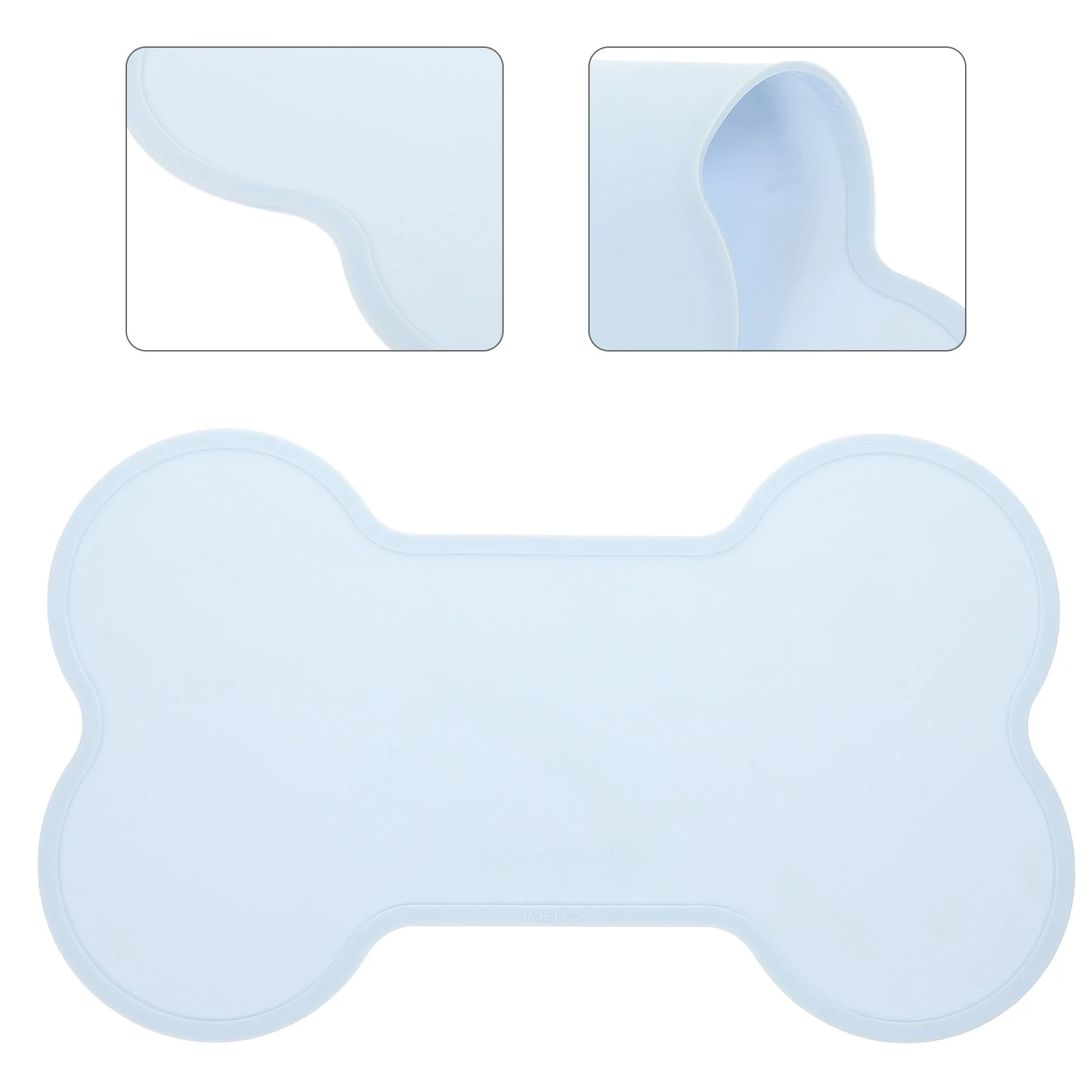 

Pet Placemat Feeding Cushion Silicone Tray Insulation Cat Bowl Accessory The Dog Multipurpose Pad