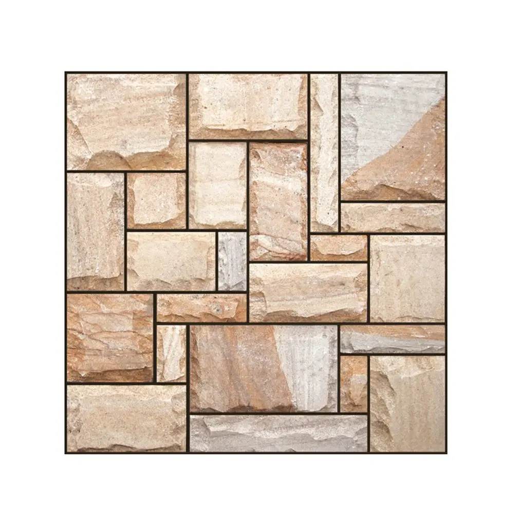 

Home Decor 3D PVC Wood Grain Wall Stickers Paper Brick Stone wallpaper Rustic Effect Self-adhesive Home Decor Sticker Room