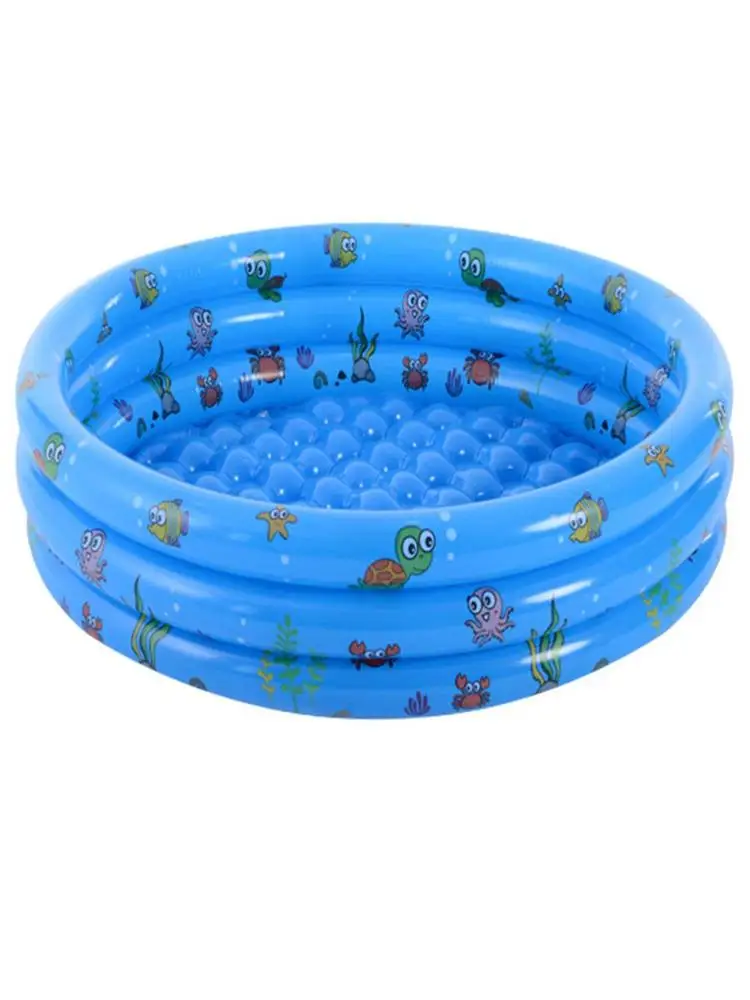 130CM Portable Indoor Outdoor Baby Swimming Pool Inflatable Children Basin Bathtub Kids Pool Baby Ocean Ball Pool Toy 2022 New