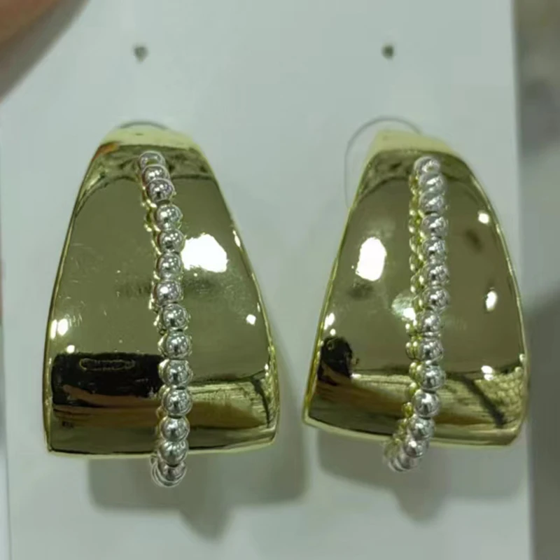 Изящные женские серьги аксессуары круглые разноцветные высококачественные