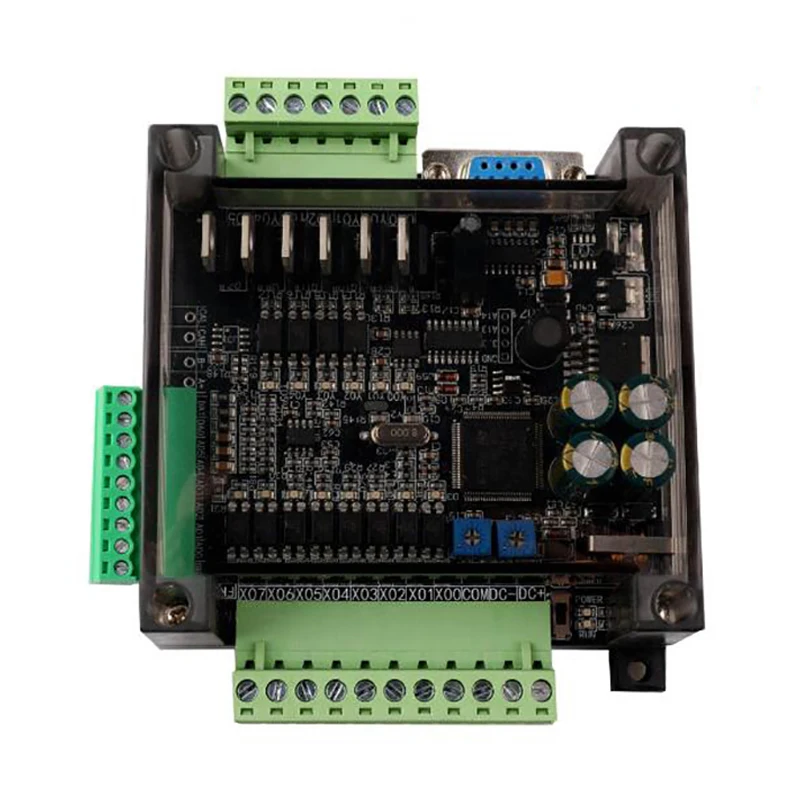 

FX1N FX2N FX3 14MT 6AD 2DA PLC RS232 RS485 Modbus RTU 24VDC RTC Clock