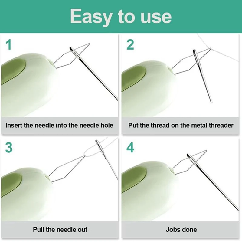 Расширитель швов игольчатый нитевдеватель 2 в 1 инструмент для завязывания шитья