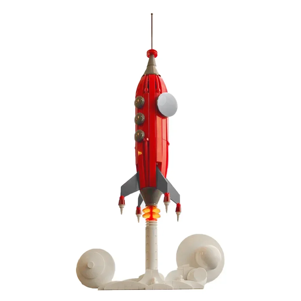 Мини-Избранное космический ракетный корабль запуск строительные блоки модель