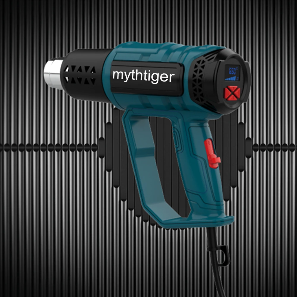 Комплект термопистолета 2000 Вт с ЖК-дисплеем контролем температуры и скорости