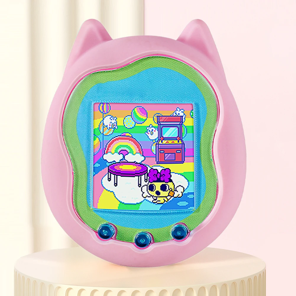 Силиконовый Защитный Чехол Для Игровой Консоли Tamagotchi Uni Virtual Pet С Мультяшным