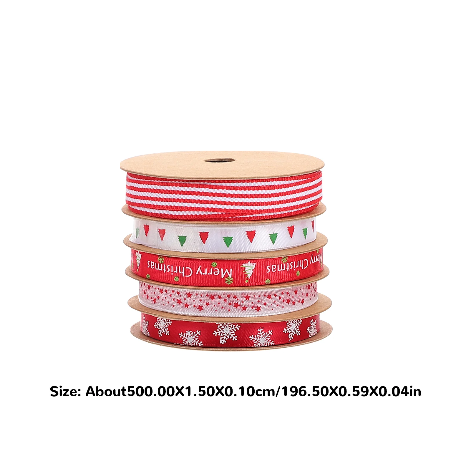 

Rolls of Xmas Fine Chic DIY Craft Ribbons Gift Box Ribbon DIY Bowknot Ribbon