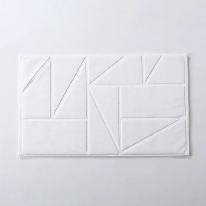 

Drop Shipping Cotton Bath Mat Door Soft Carpet Rug Living Room Bedside Floor Mat Pad Home Decoration 45*75cm