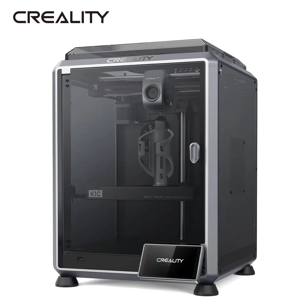 3D-принтер Creality K1C 600 мм/с с цветным сенсорным экраном 4 3 дюйма