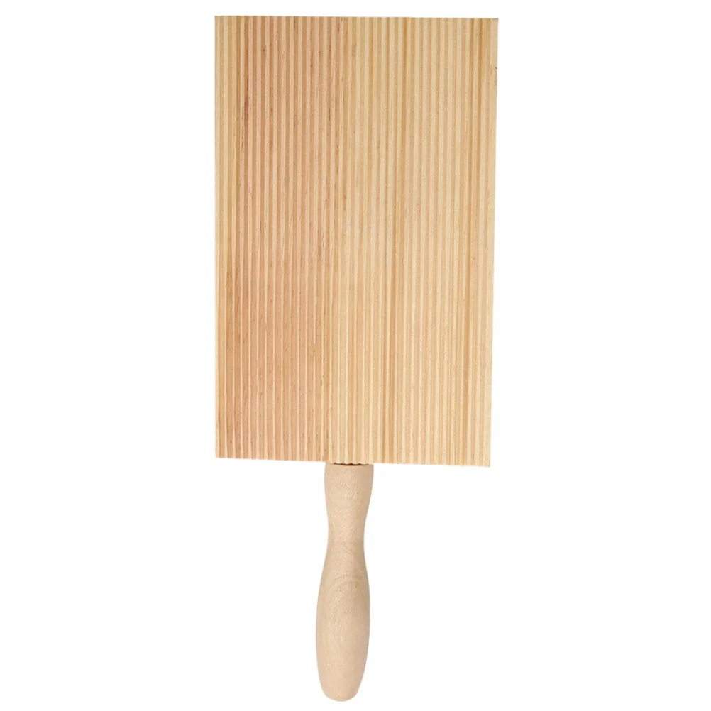 

Board Gnocchi Pasta Paddle Maker Wooden Butter Rolling Wood Spaghetti Garganelli Tool Boards Macaroni Cavatelli Making Shaper