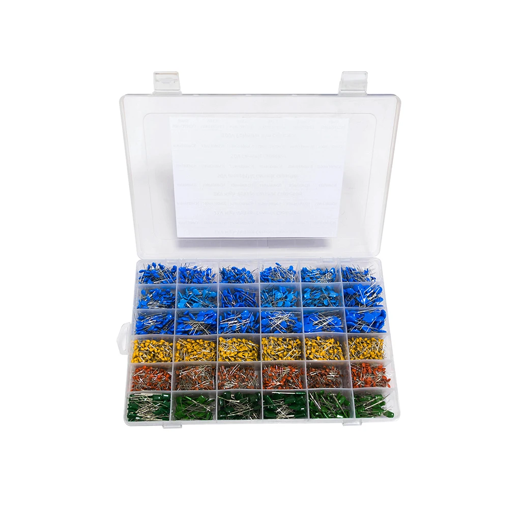 

Набор легких обжимных наконечников для проводов, 5590 шт., практичные обжимные плоскогубцы для клемм проводов, высокоточный стабильный конденсатор