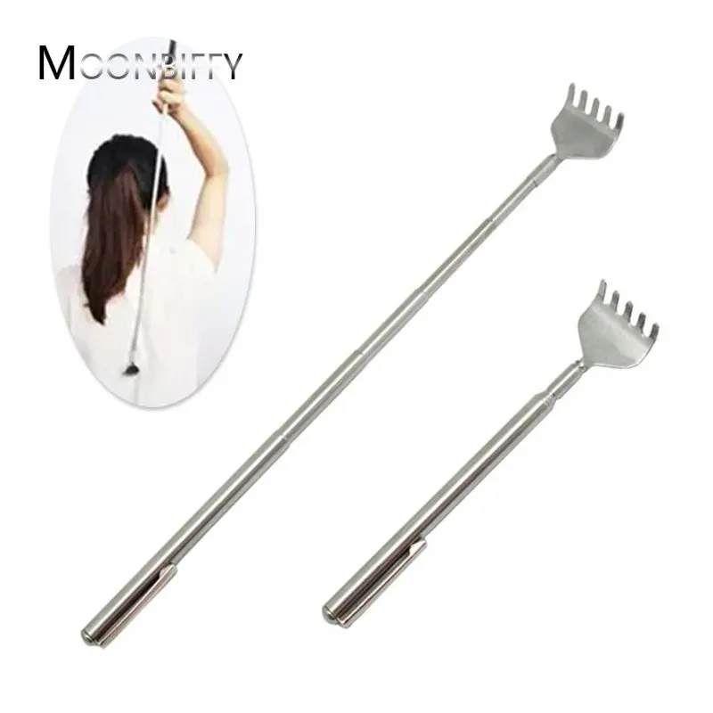 

Удобная портативная регулируемая ручка-зажим из нержавеющей стали для спины