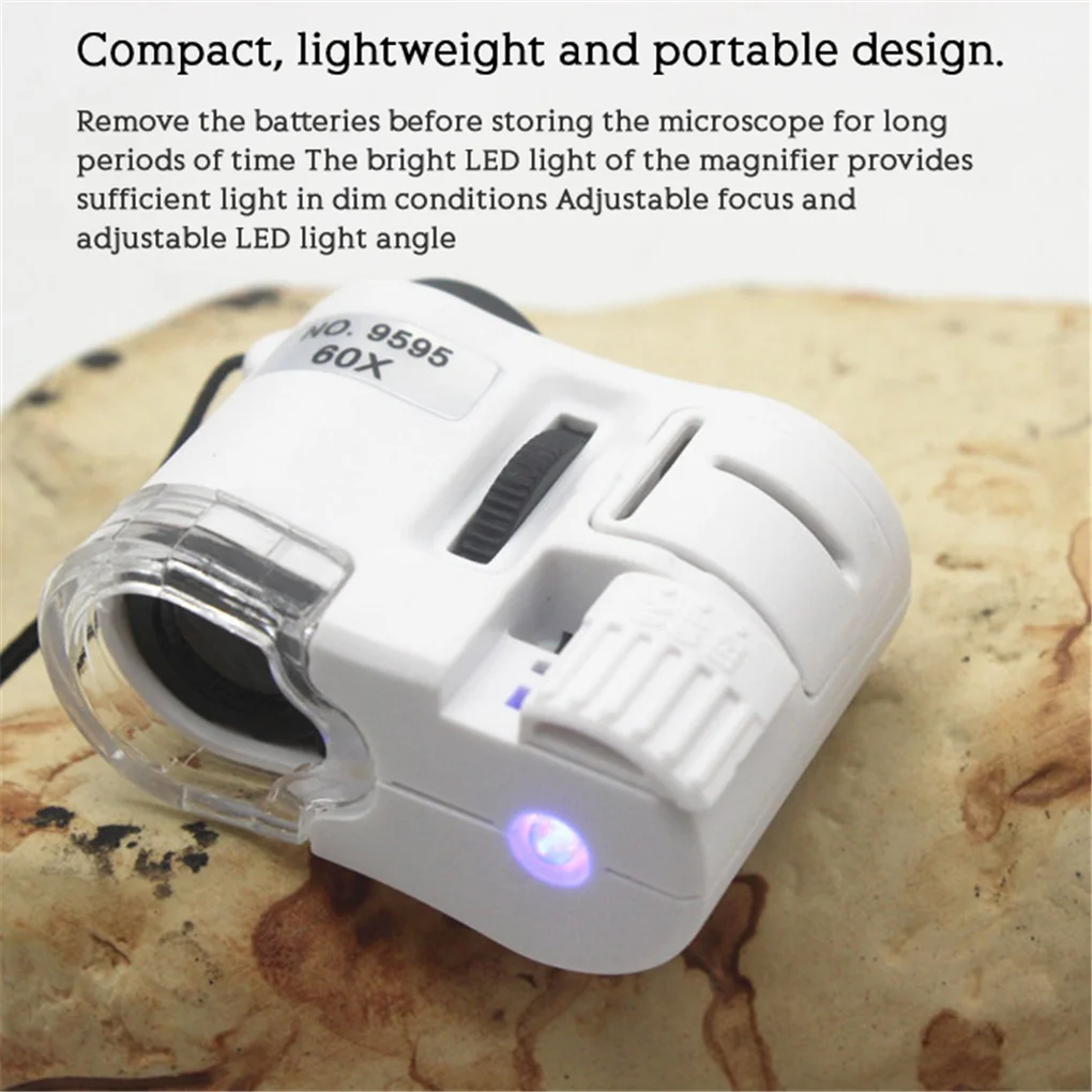 Лупа для идентификации ювелирных изделий увеличительное стекло портативный