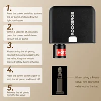 Аккумуляторный мини насос ROCKBROS#4