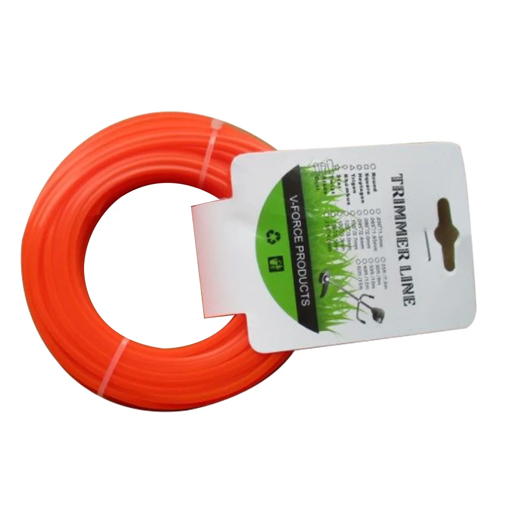 

Round Cord Trimmer Line Accessories Brushcutter Cutting Extra Heavy Duty Garden Grass Nylon Replacement Durable