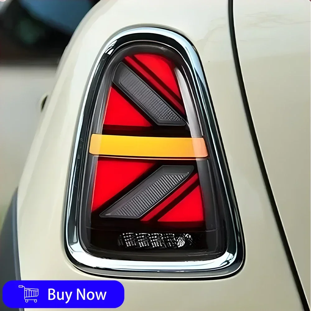 Фото Для MINI R56 R57 R58 2007-2013 год обновления высокой конфигурации автомобильные задние фонари в сборе светодиодный автомобильный стример поворотники аксессуары №5