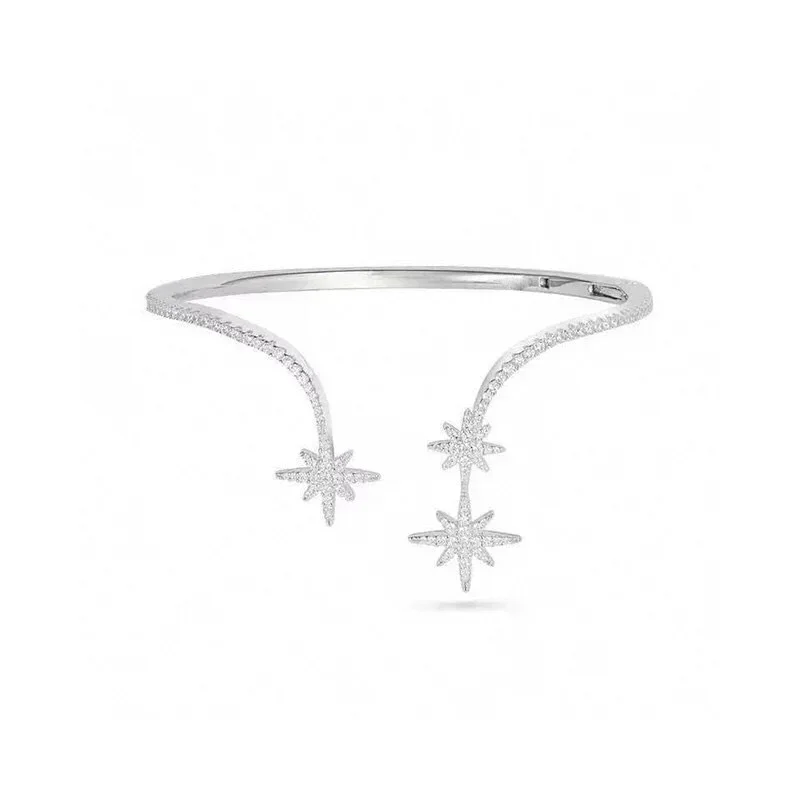 RP S925 Стерлингового Серебра Метеор Регулируемый Браслет Классическая Мода