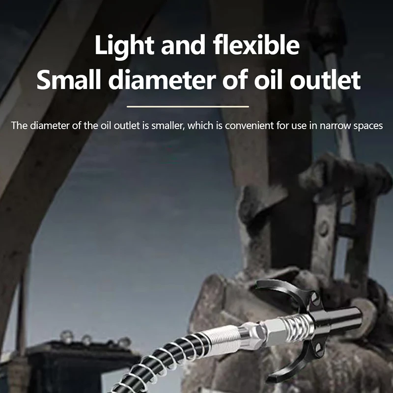 Сверхмощный быстроразъемный смазочный пистолет NPTI/8 10000PSI два пресса легкие в