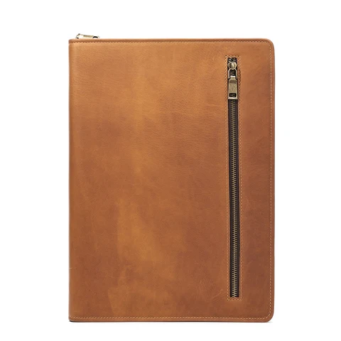 JOYIR чехол-портфель из натуральной кожи для мужчин и женщин с несколькими карманами, чехол-книжка для бизнеса, документов, А4, органайзер, 12,9 дюймов, держатель для iPad