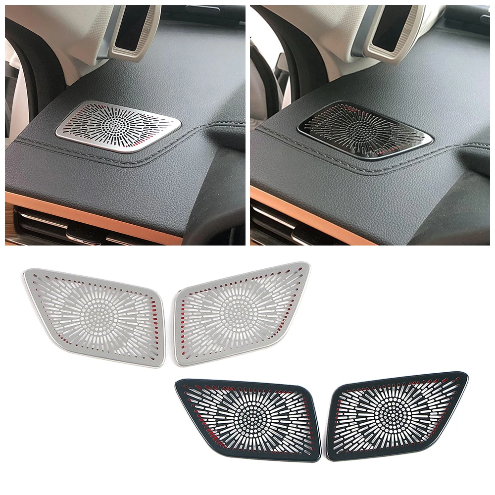 

Interior Accessories For Haval Jolion 2021 2022 Car Dashboard AC Outlet Vent Stereo Audio Speaker Sound Styling Frame Cover Trim