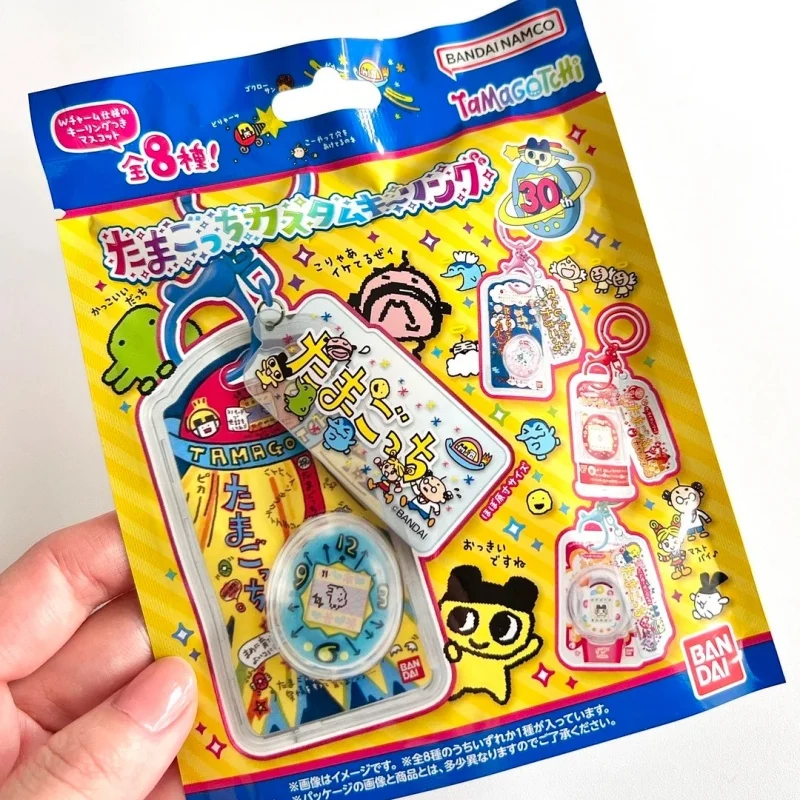Электронный питомец-брелок Bandai Tamagotchi, коллекционный шокуган, подвеска для сумки, в подарочной коробке, коллекционный сувенир, игрушка для коллекционеров (art.: 3920db16800ef) - 3920db16800ef
